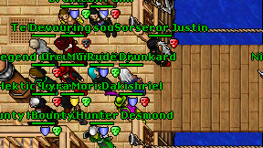 Rude Drunkard on screen