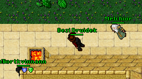 Bezi Druidek on screen