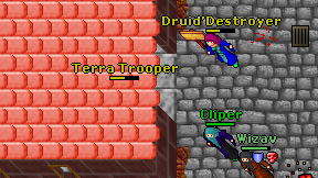 Terra Trooper on screen