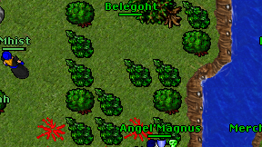 Belegoht on screen