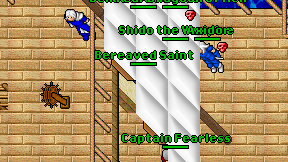 Bereaved Saint on screen