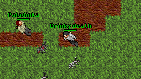 Drinky death on screen