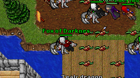 Fox of Darknes on screen