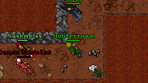 Hunterroyal on screen