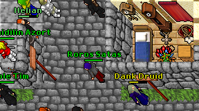 Dank Druid on screen