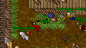 Cave'Jon on screen