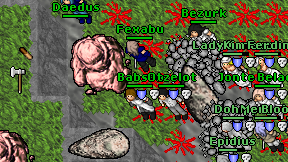 Daedus on screen