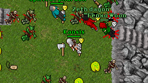 Kaosis on screen