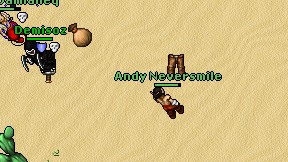 Andy Neversmile on screen