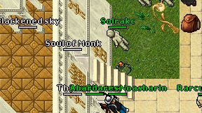 Soul of Monk on screen