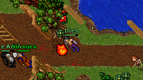 Dieh on screen