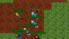 Temple-lord on screen