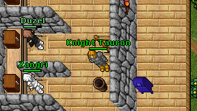 Knight Tauron on screen