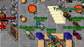 Chronc on screen
