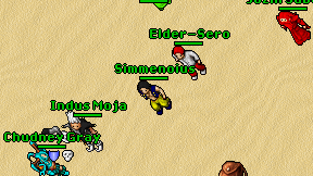 Elder-Sero on screen