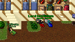 Lord Intruder on screen