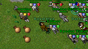 Royal blya on screen