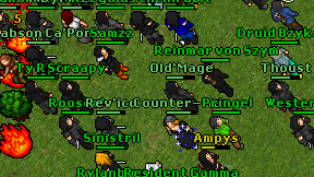 Old'Mage on screen