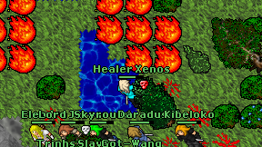 Healer Xenos on screen
