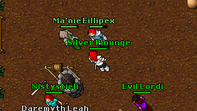Silver Plounge on screen