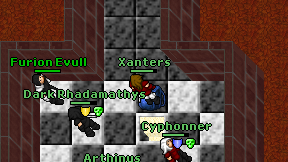 Xanters on screen