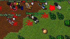 Omni demon on screen