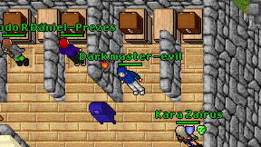 Dark master-evil on screen