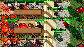 Ancient Crusader on screen