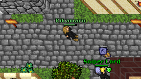 Rikamaru on screen