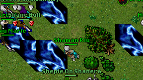 Shaman Riu on screen