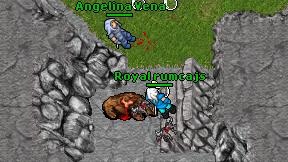 Royal rumcajs on screen
