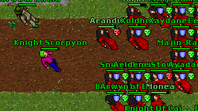 Knight Scorpyon on screen
