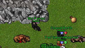 Sir Faroc on screen