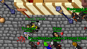 Azux Thos on screen