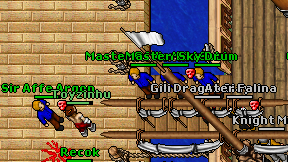 Master Of Warrior on screen