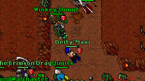 Deity'Maxi on screen