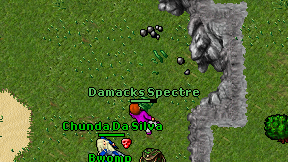 Damacks Spectre on screen