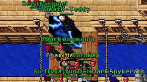 Death-Teddy on screen