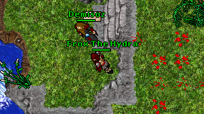 Frox The Hydra on screen