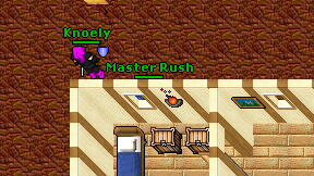 Master Rush on screen