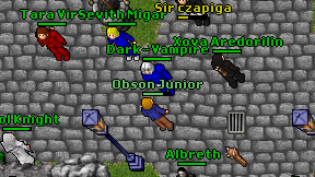 Dark-Vampire on screen