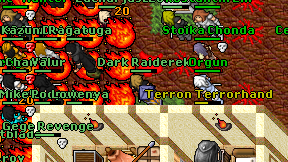 Dark Raiderek on screen