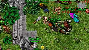 Corpal on screen