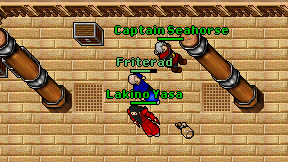 Friterad on screen