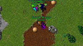 Dark Vago on screen