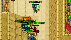 Dew of Dew on screen