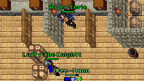 Rider Terie on screen