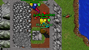 Hayntar on screen
