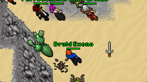 Druid Exono on screen