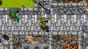 Kustyk on screen